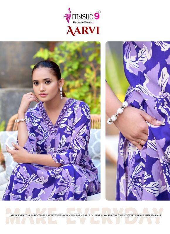Mystic9 aarvi vol 1 coord set Kurti suppliers in Pune